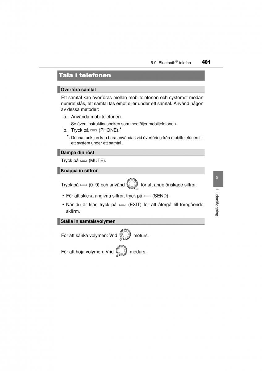 Toyota RAV4 IV 4 instruktionsbok / page 401