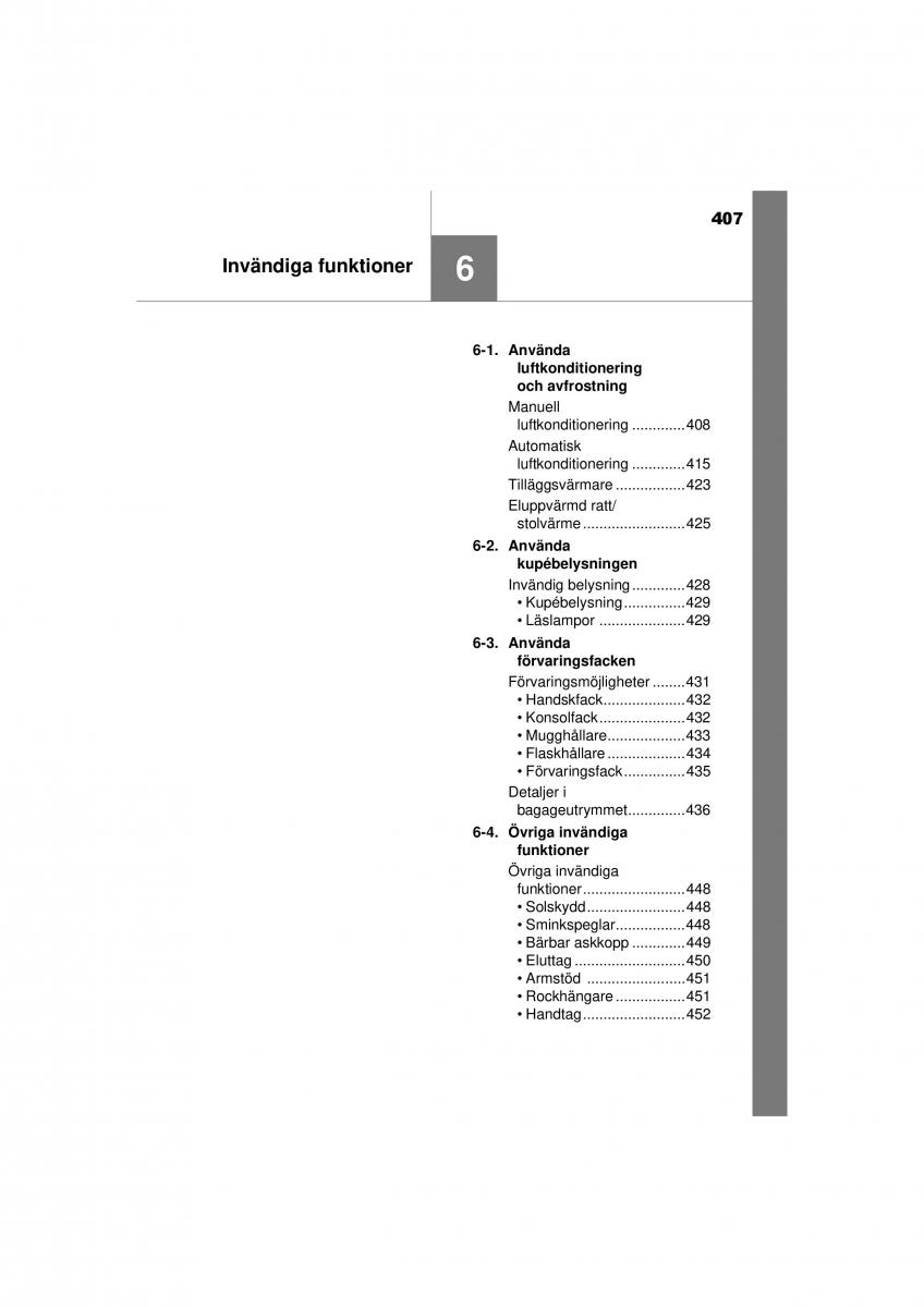 Toyota RAV4 IV 4 instruktionsbok / page 407