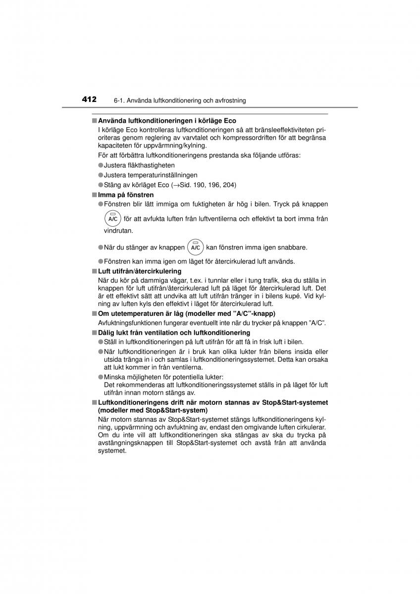 Toyota RAV4 IV 4 instruktionsbok / page 412