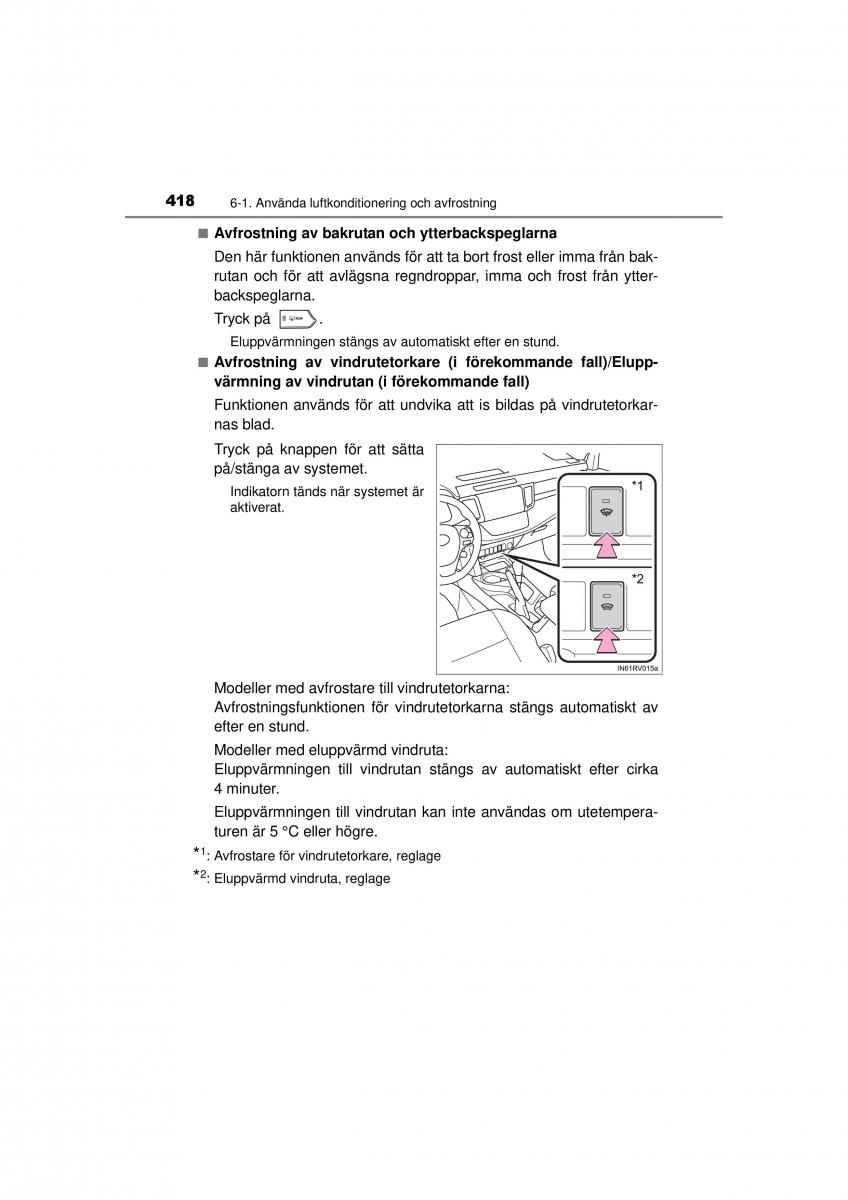 Toyota RAV4 IV 4 instruktionsbok / page 418