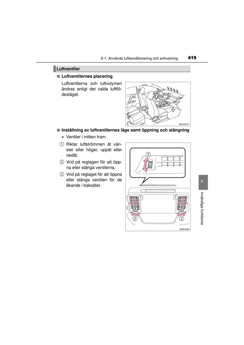 Toyota RAV4 IV 4 instruktionsbok / page 419