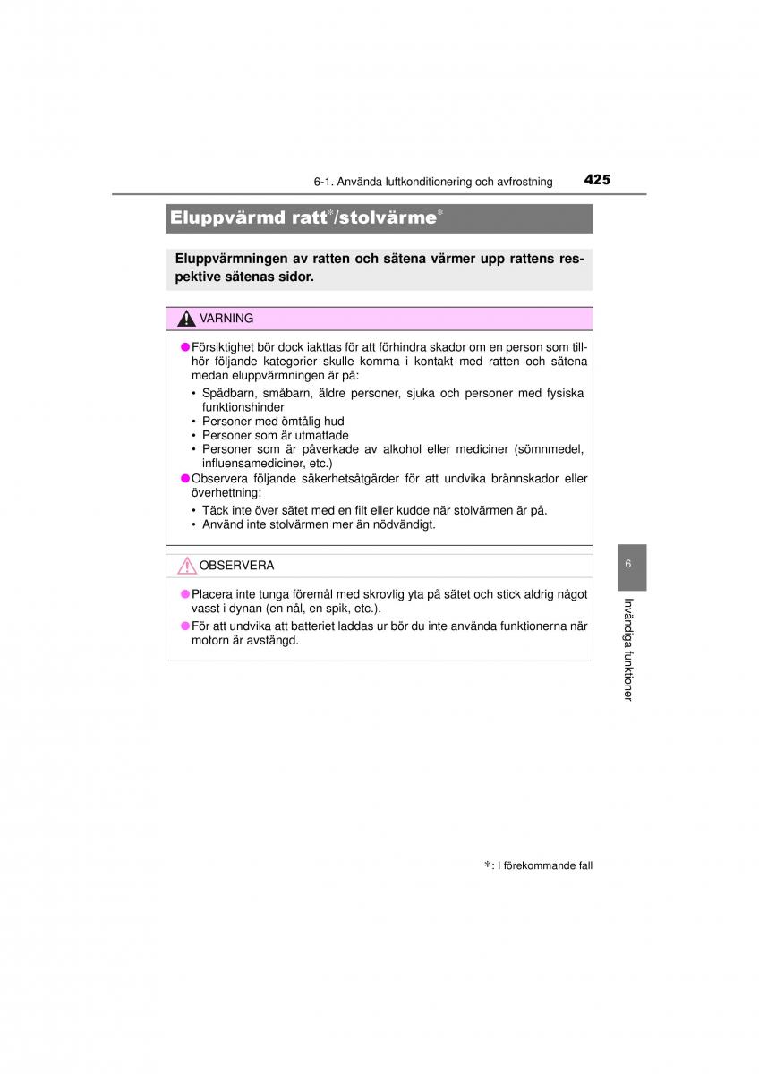 Toyota RAV4 IV 4 instruktionsbok / page 425