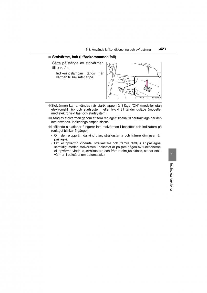 Toyota RAV4 IV 4 instruktionsbok / page 427