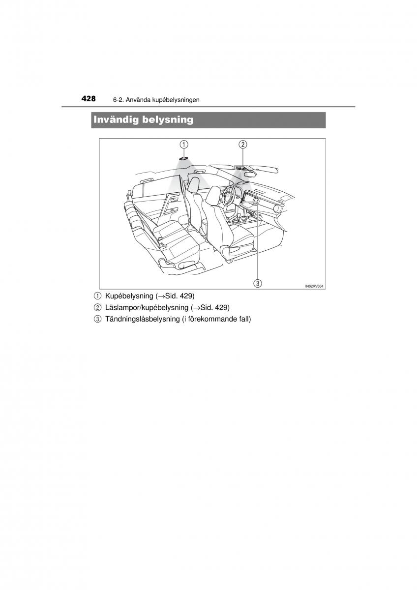 Toyota RAV4 IV 4 instruktionsbok / page 428