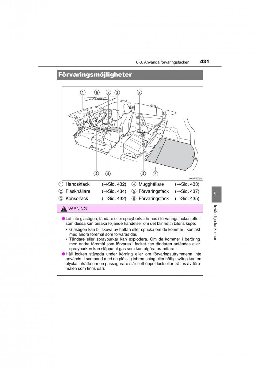 Toyota RAV4 IV 4 instruktionsbok / page 431