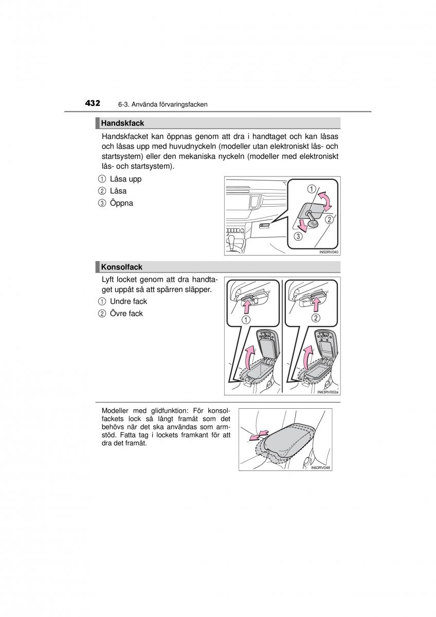 Toyota RAV4 IV 4 instruktionsbok / page 432