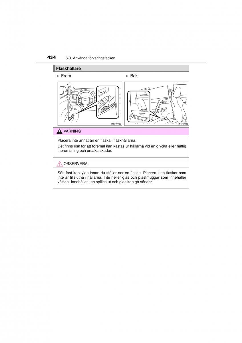 Toyota RAV4 IV 4 instruktionsbok / page 434