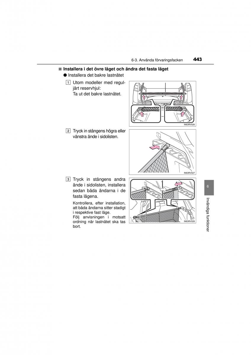 Toyota RAV4 IV 4 instruktionsbok / page 443