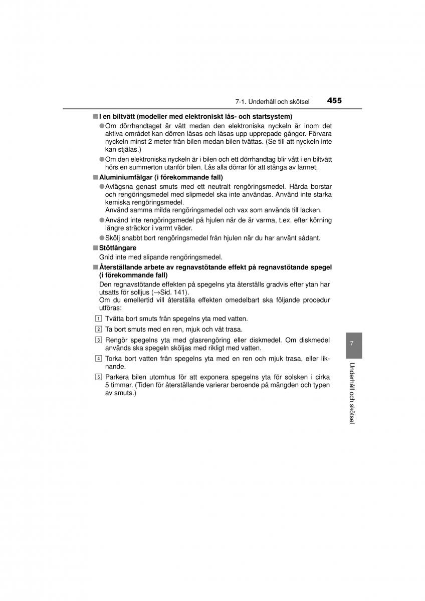 Toyota RAV4 IV 4 instruktionsbok / page 455