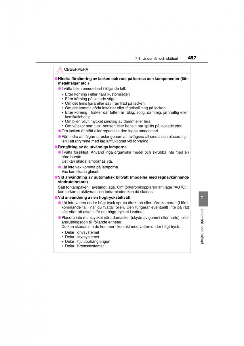 Toyota RAV4 IV 4 instruktionsbok / page 457