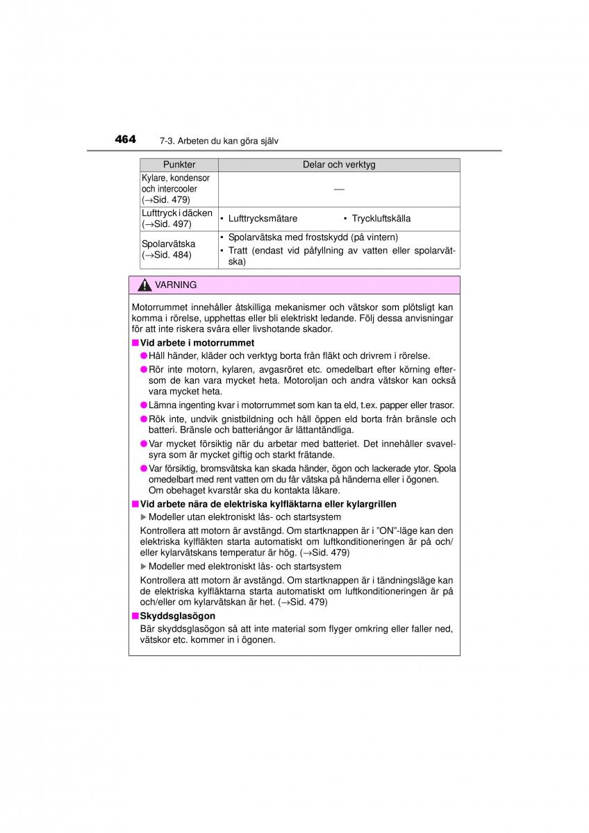 Toyota RAV4 IV 4 instruktionsbok / page 464