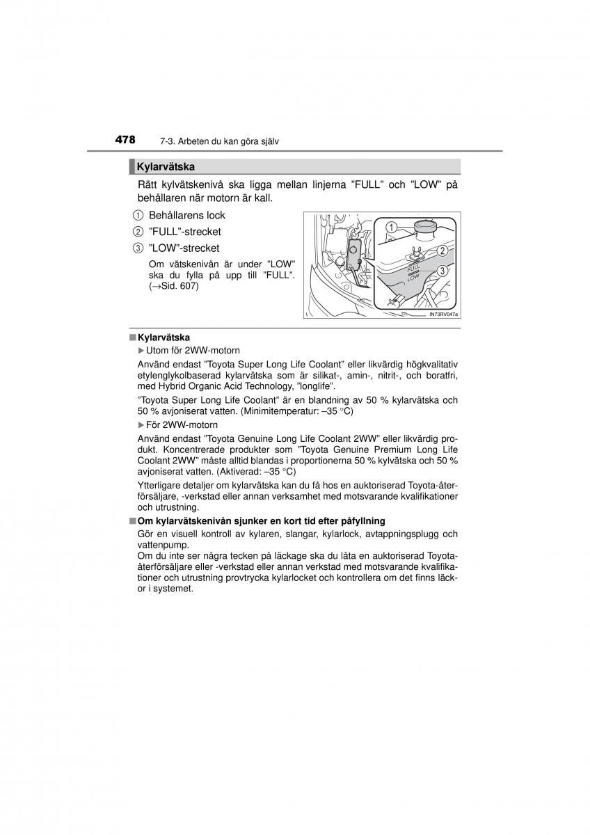 Toyota RAV4 IV 4 instruktionsbok / page 478