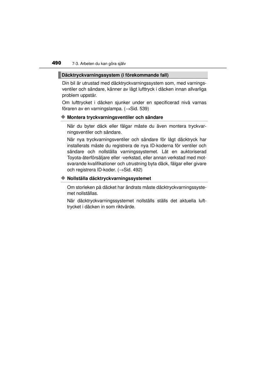 Toyota RAV4 IV 4 instruktionsbok / page 490