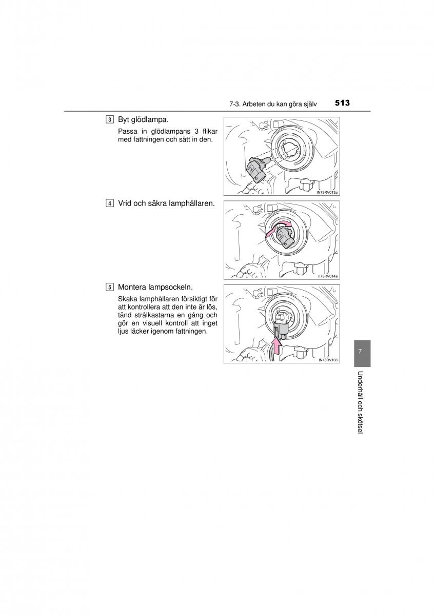 Toyota RAV4 IV 4 instruktionsbok / page 513