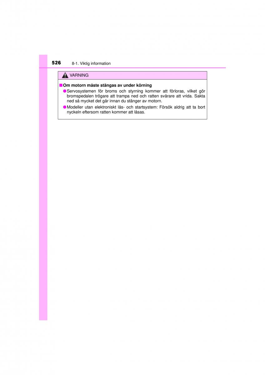 Toyota RAV4 IV 4 instruktionsbok / page 526