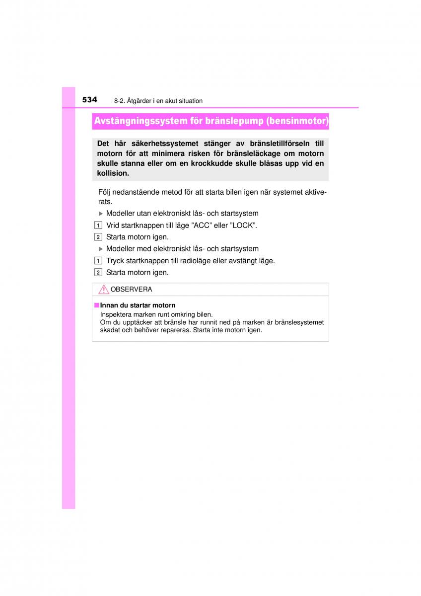 Toyota RAV4 IV 4 instruktionsbok / page 534