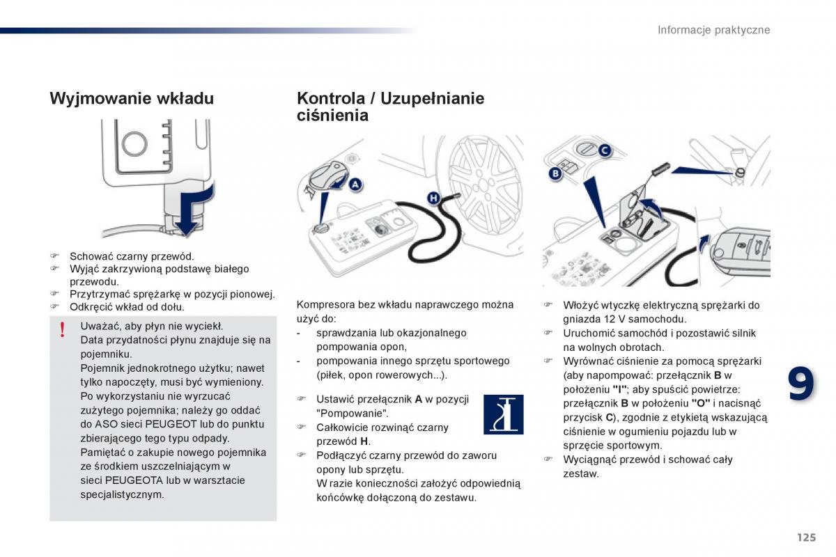 Peugeot 301 instrukcja obslugi / page 127