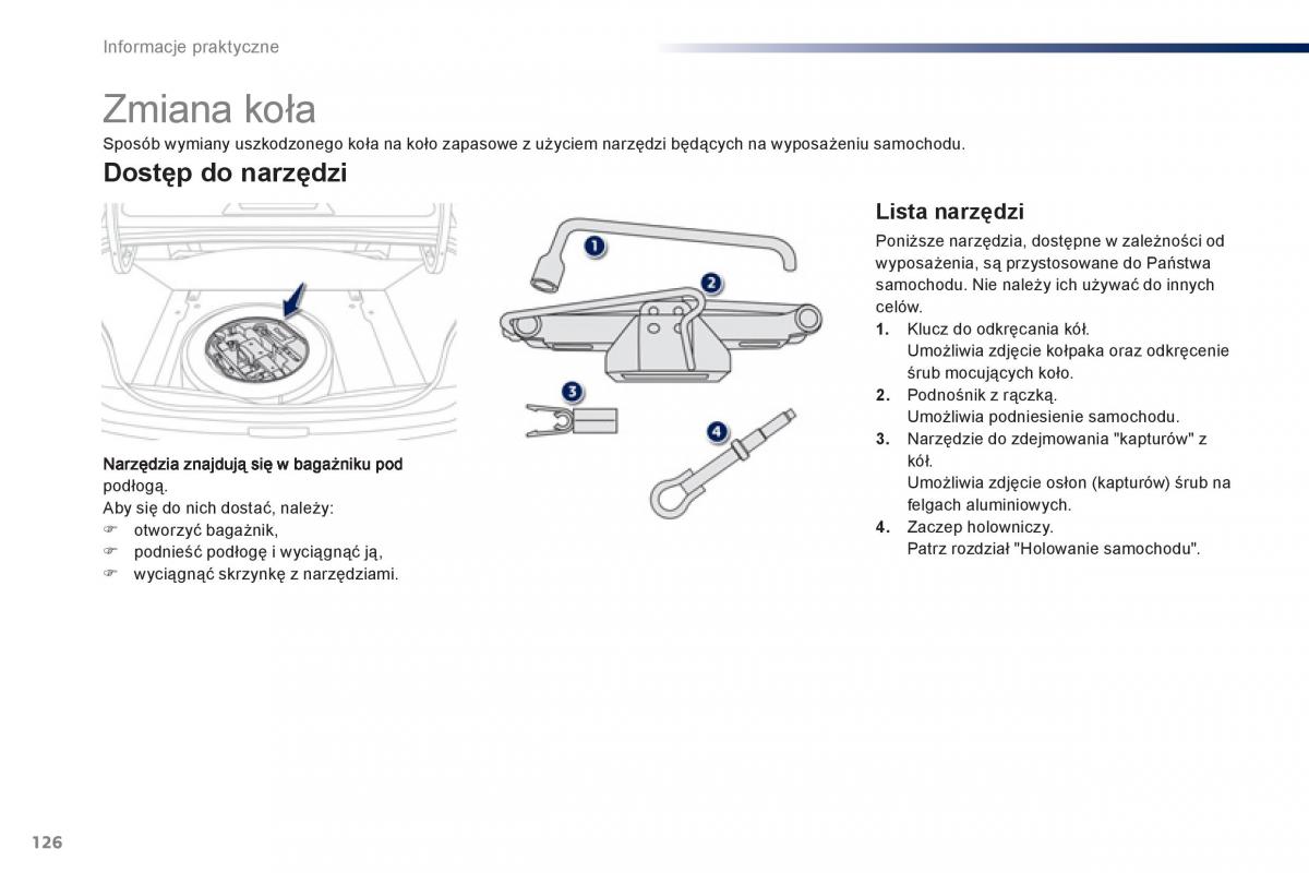 Peugeot 301 instrukcja obslugi / page 128