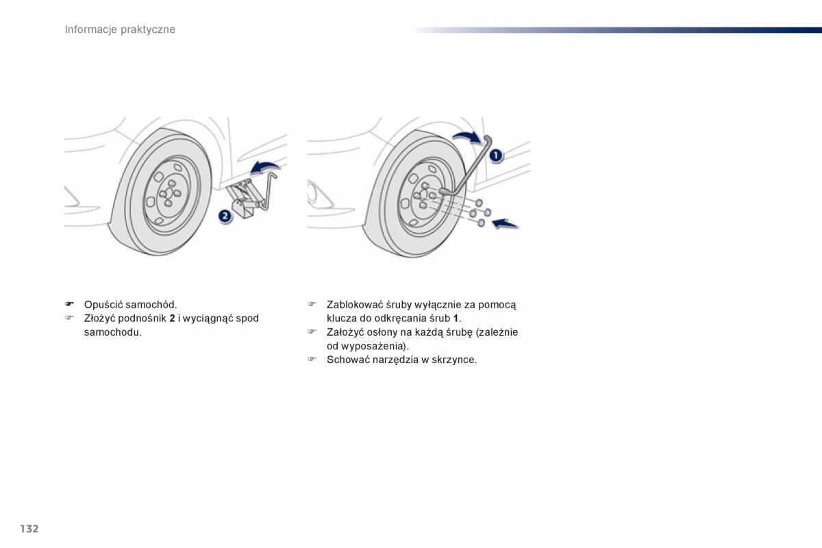 Peugeot 301 instrukcja obslugi / page 134