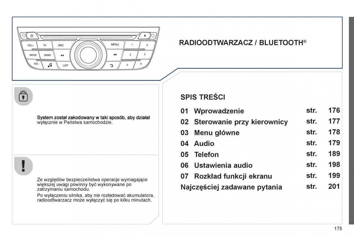 Peugeot 301 instrukcja obslugi / page 177