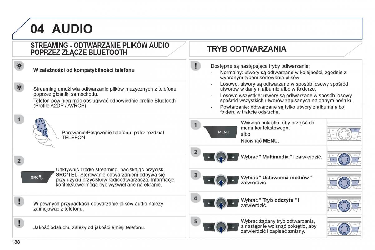 Peugeot 301 instrukcja obslugi / page 190