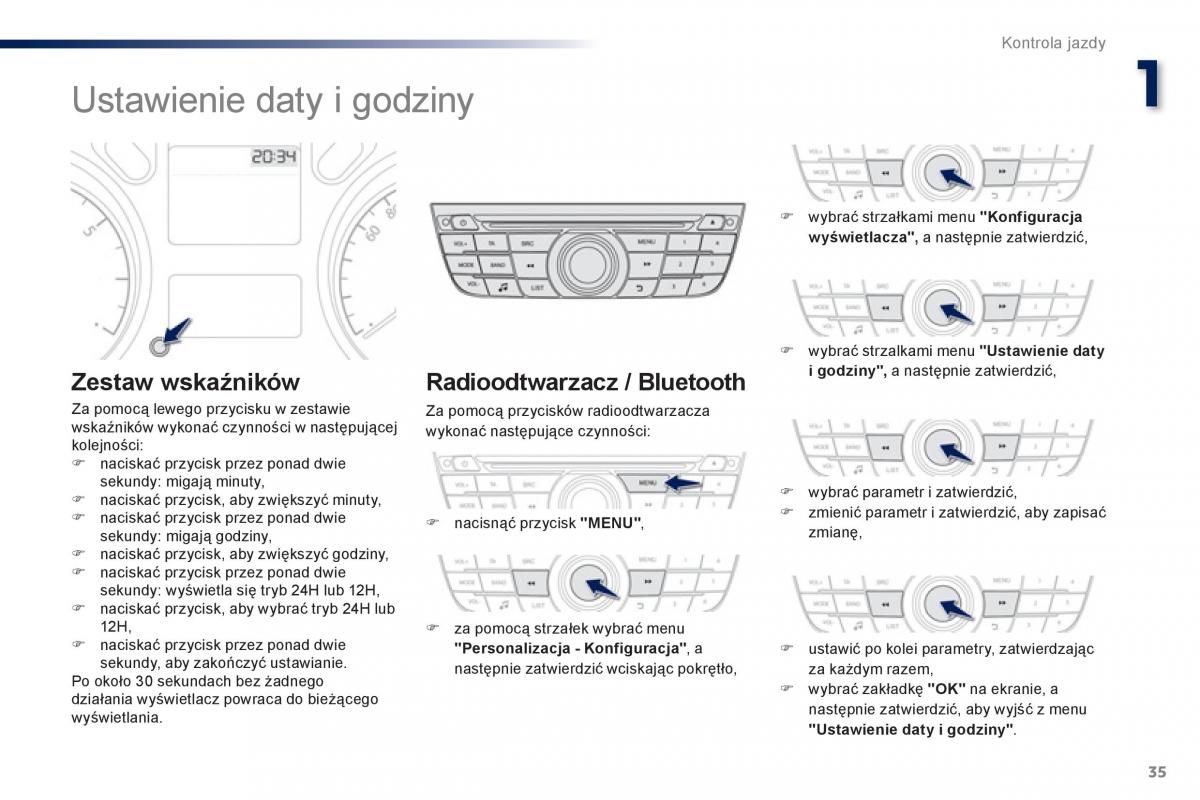 Peugeot 301 instrukcja obslugi / page 37