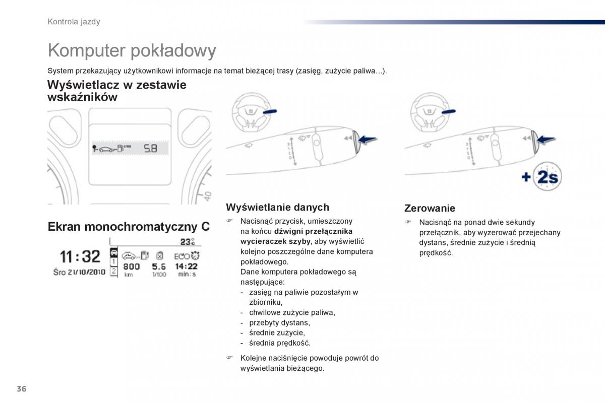 Peugeot 301 instrukcja obslugi / page 38