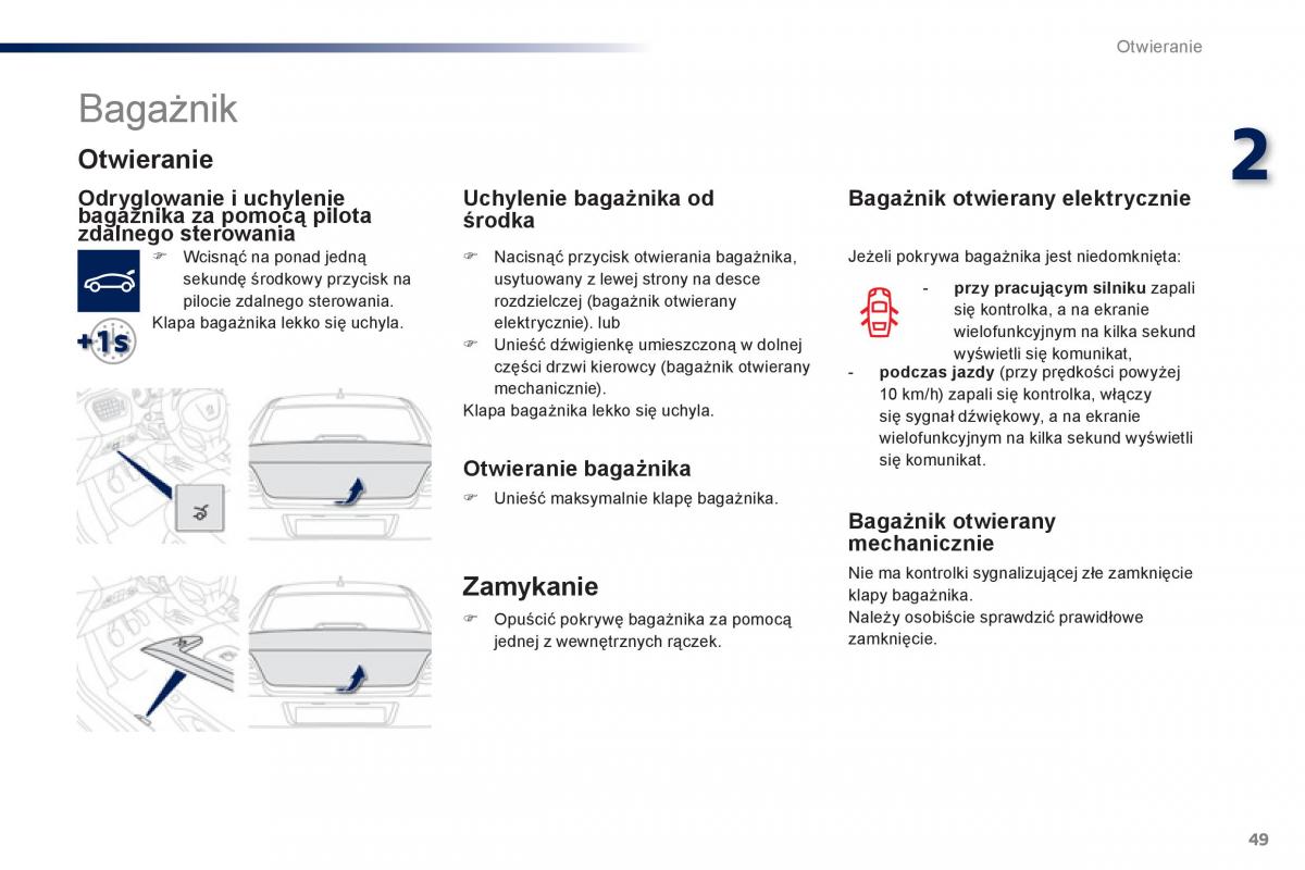 Peugeot 301 instrukcja obslugi / page 51