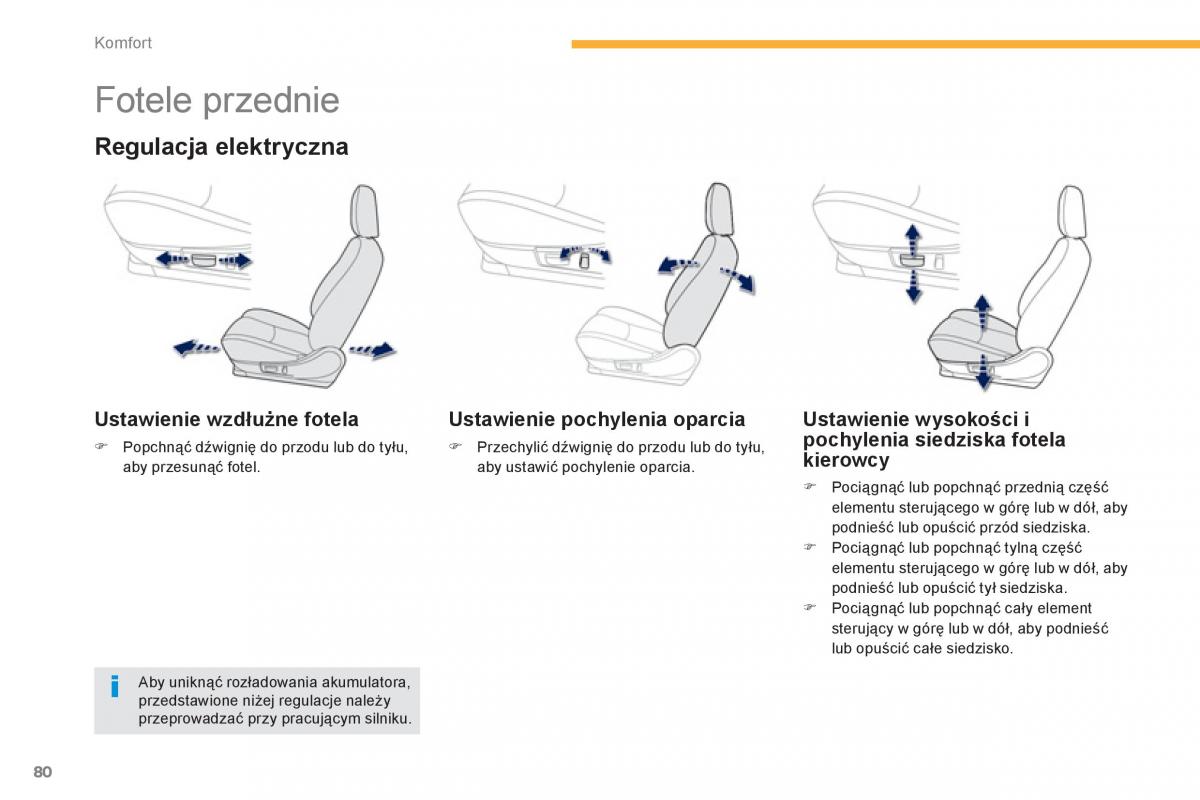 Peugeot 4008 instrukcja obslugi / page 82