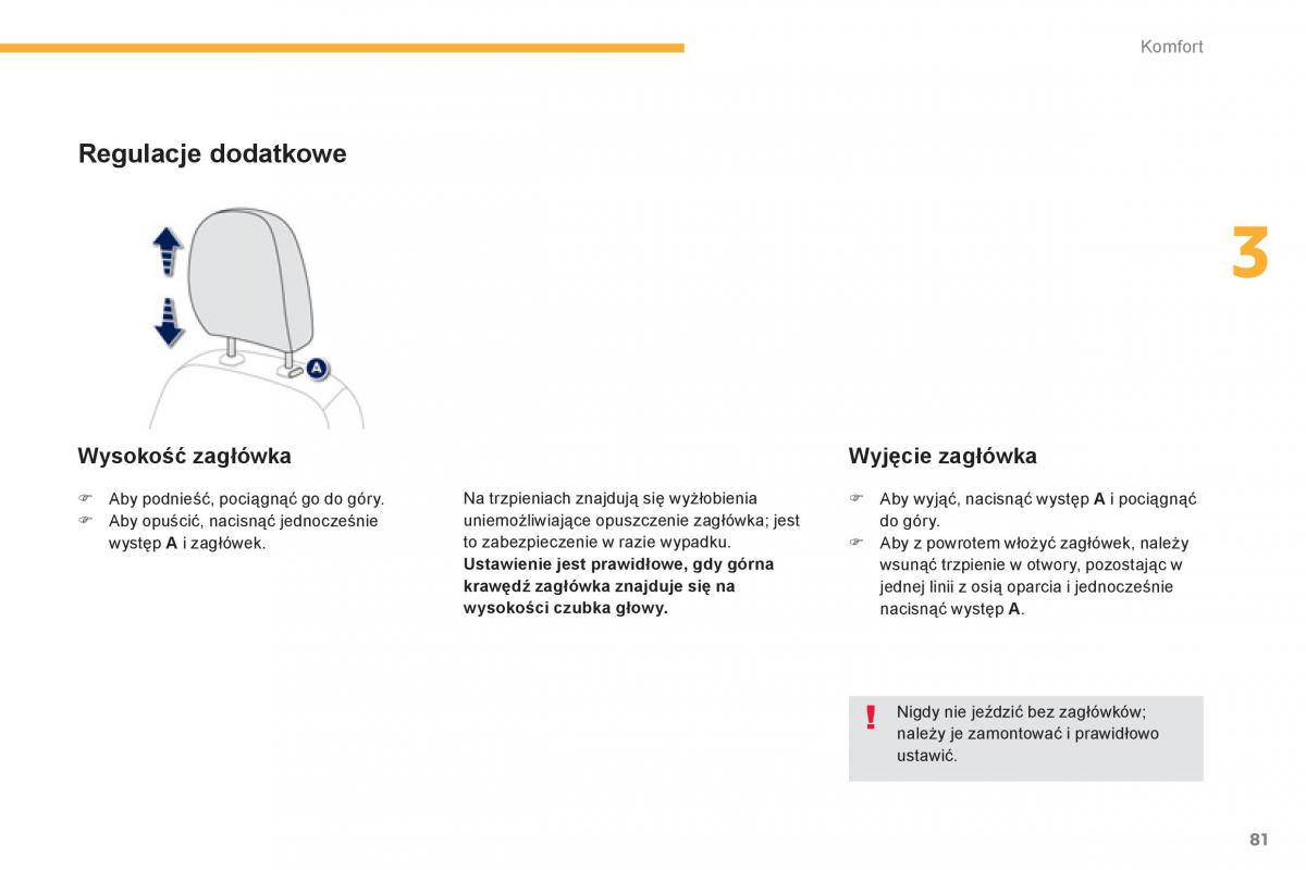 Peugeot 4008 instrukcja obslugi / page 83