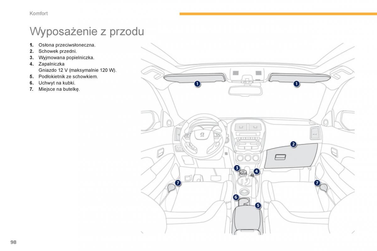 Peugeot 4008 instrukcja obslugi / page 100