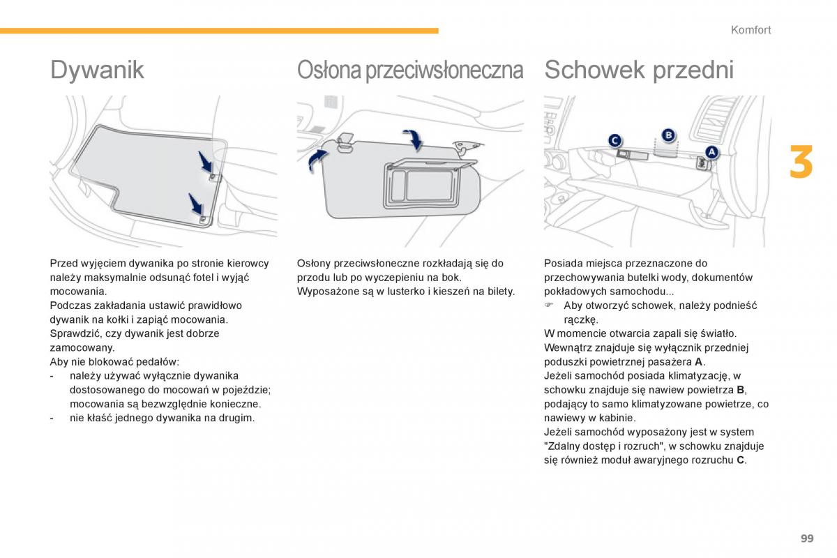 Peugeot 4008 instrukcja obslugi / page 101