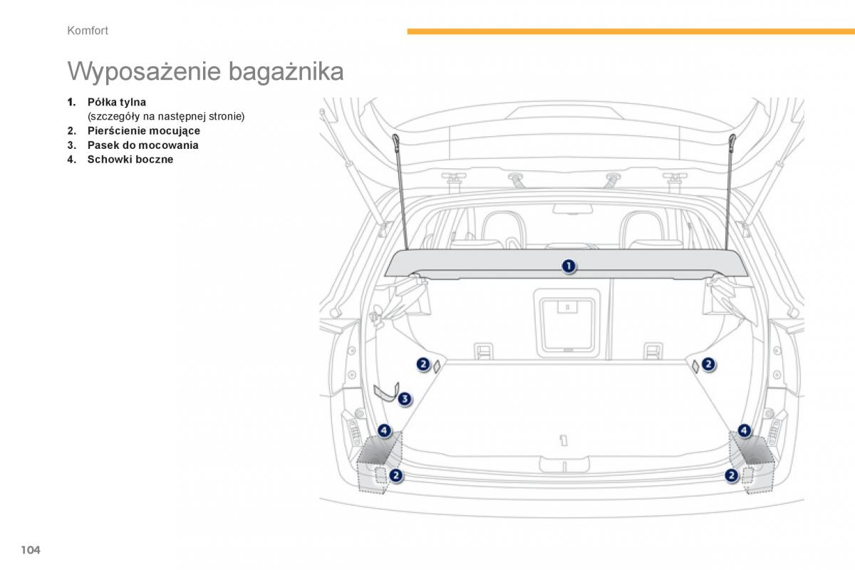 Peugeot 4008 instrukcja obslugi / page 106