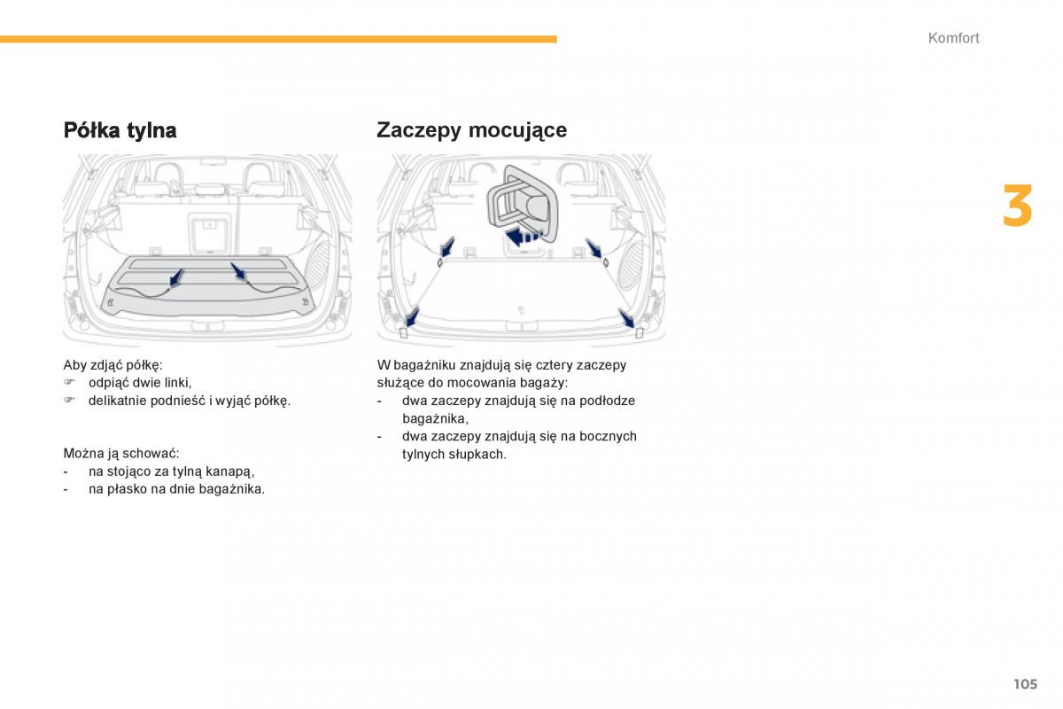 Peugeot 4008 instrukcja obslugi / page 107