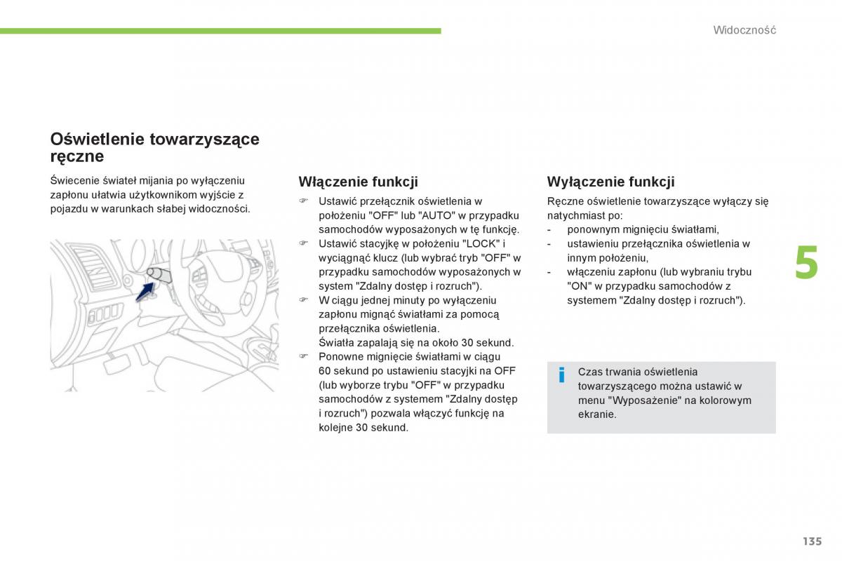 Peugeot 4008 instrukcja obslugi / page 137