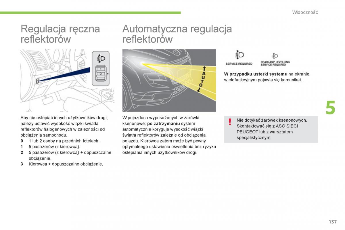 Peugeot 4008 instrukcja obslugi / page 139