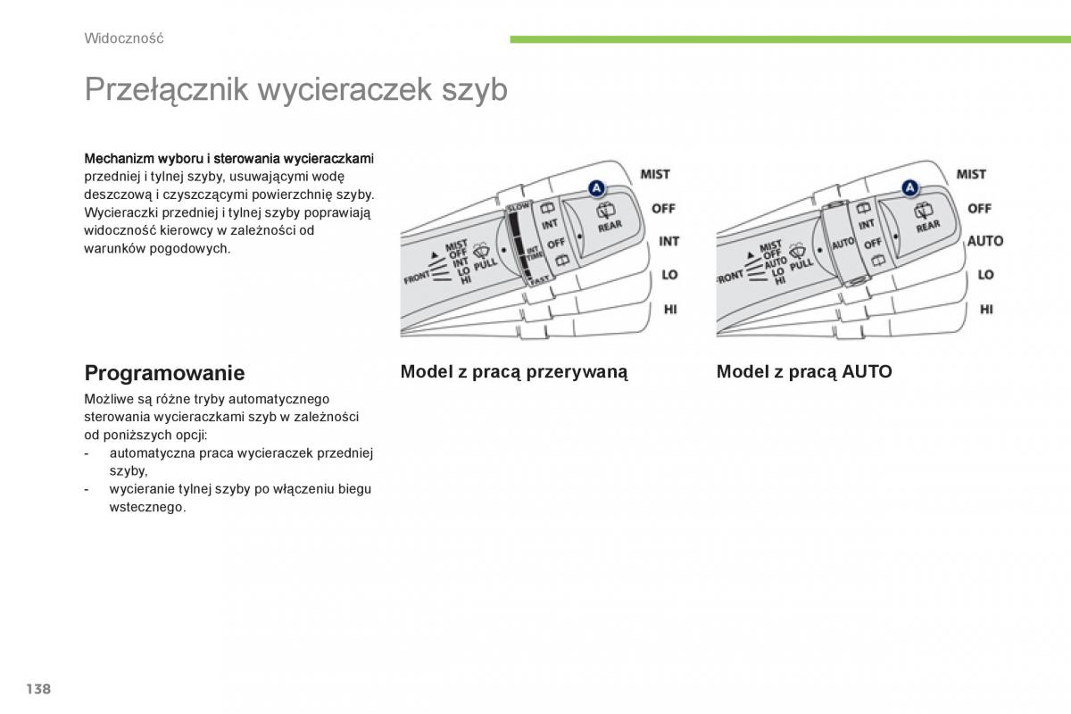 Peugeot 4008 instrukcja obslugi / page 140