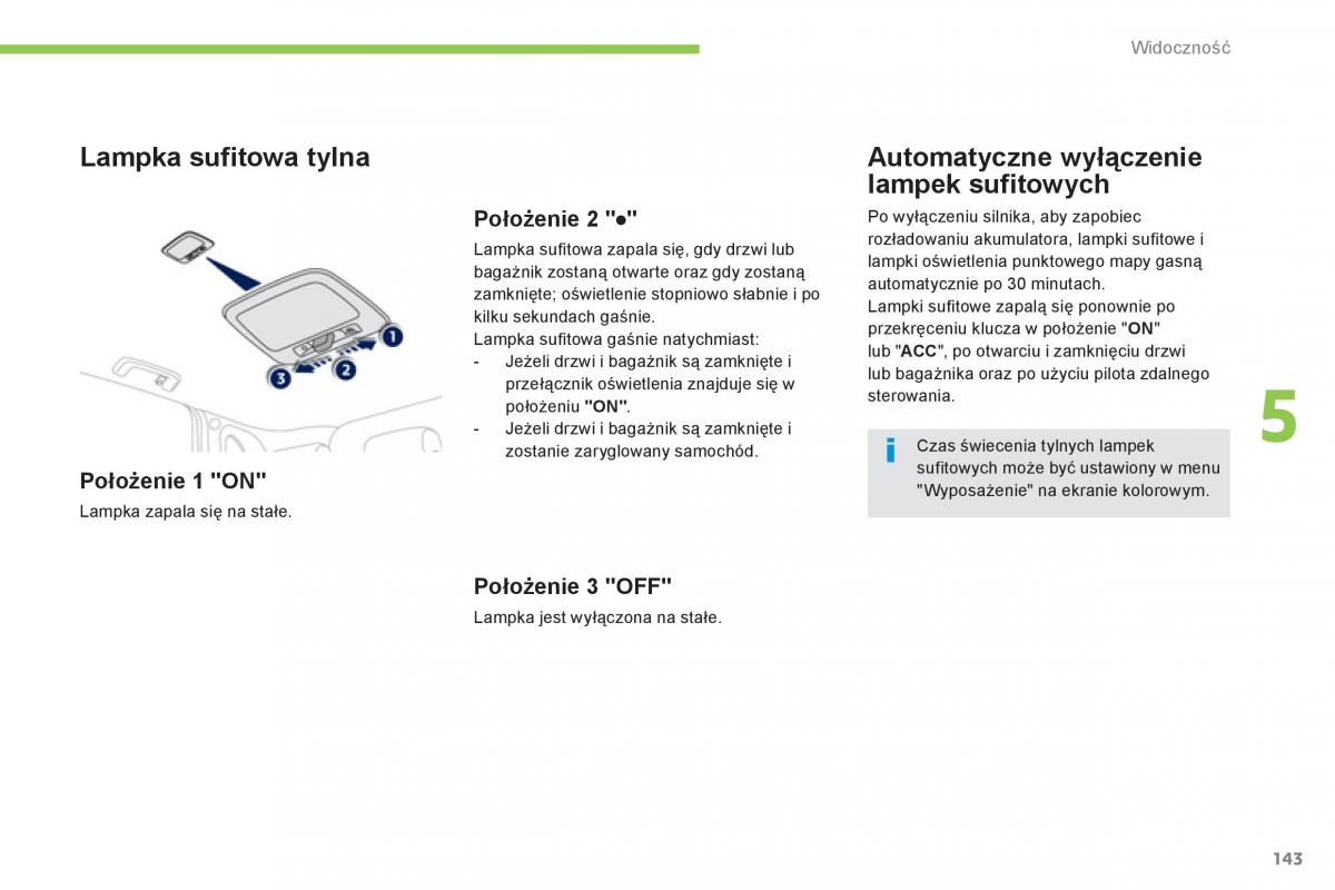 Peugeot 4008 instrukcja obslugi / page 145