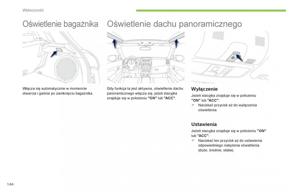 Peugeot 4008 instrukcja obslugi / page 146