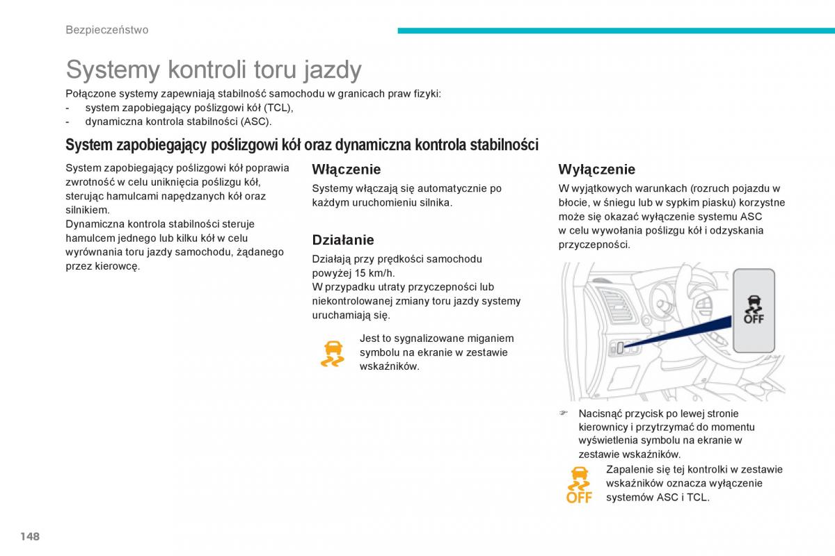 Peugeot 4008 instrukcja obslugi / page 150