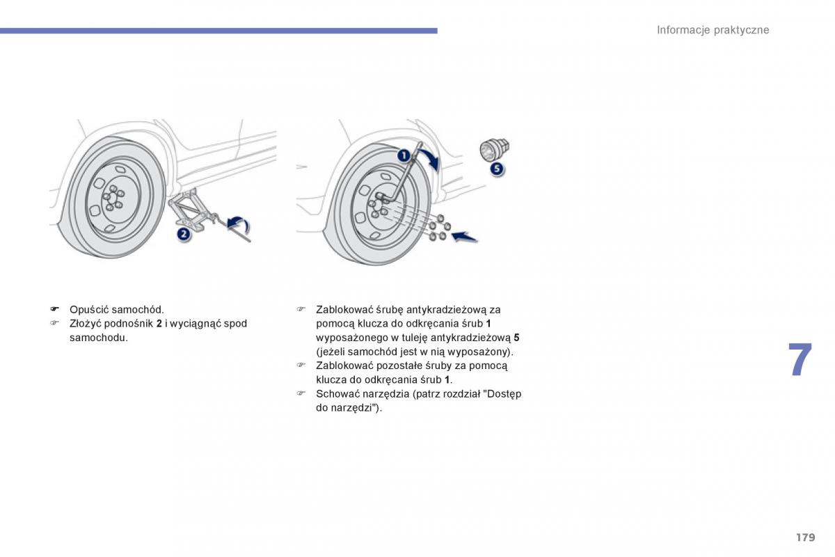 Peugeot 4008 instrukcja obslugi / page 181