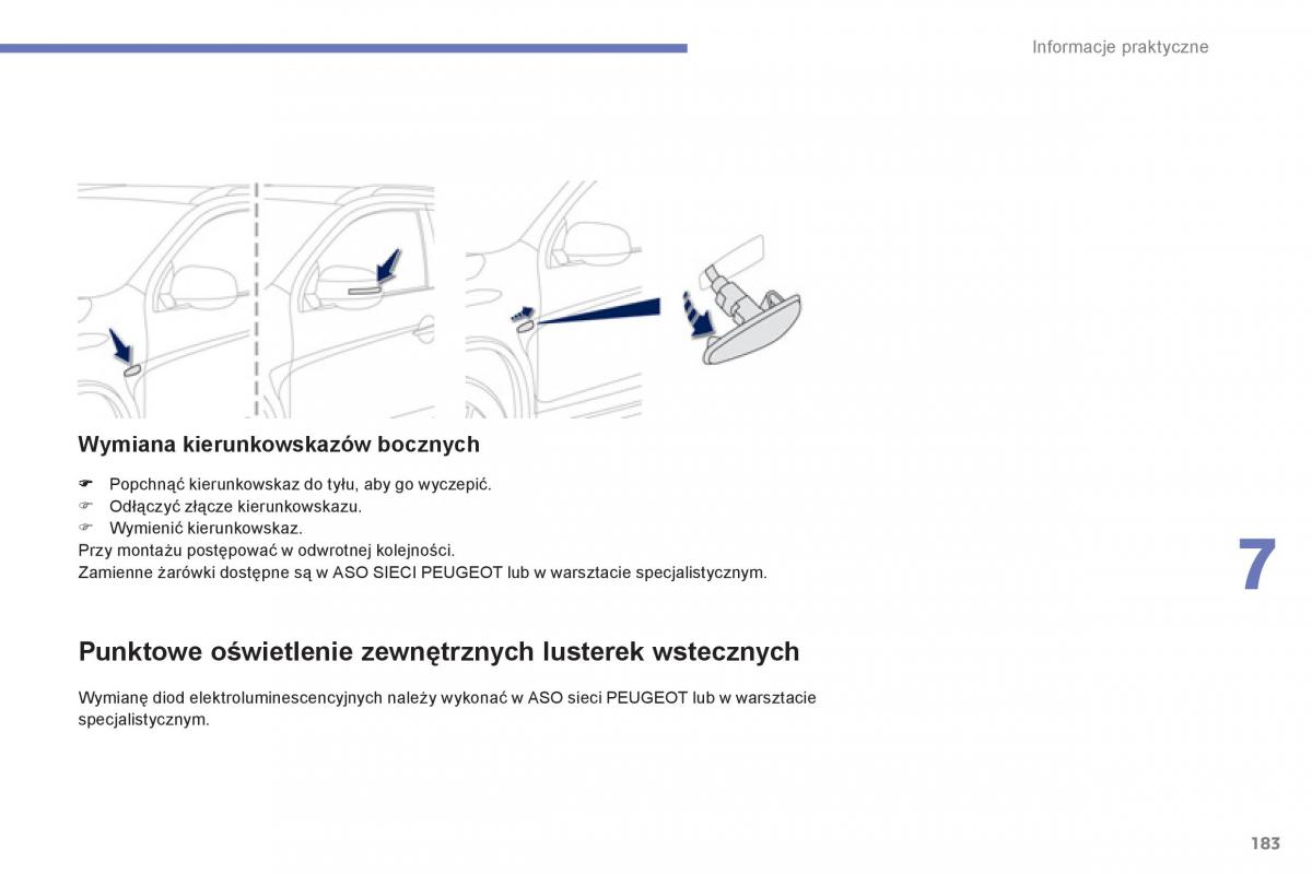 Peugeot 4008 instrukcja obslugi / page 185