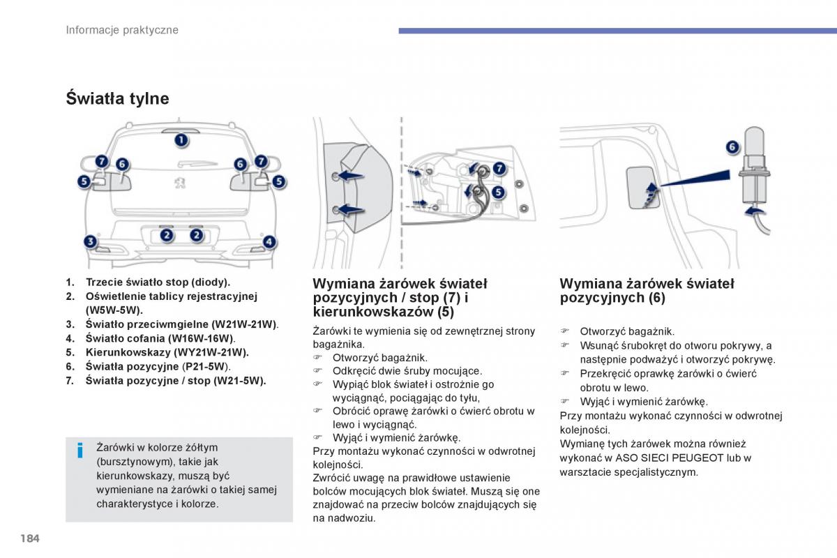 Peugeot 4008 instrukcja obslugi / page 186