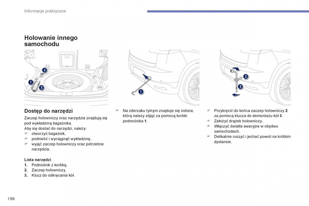 Peugeot 4008 instrukcja obslugi / page 200