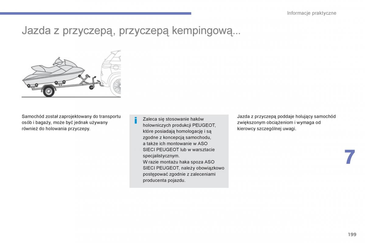 Peugeot 4008 instrukcja obslugi / page 201