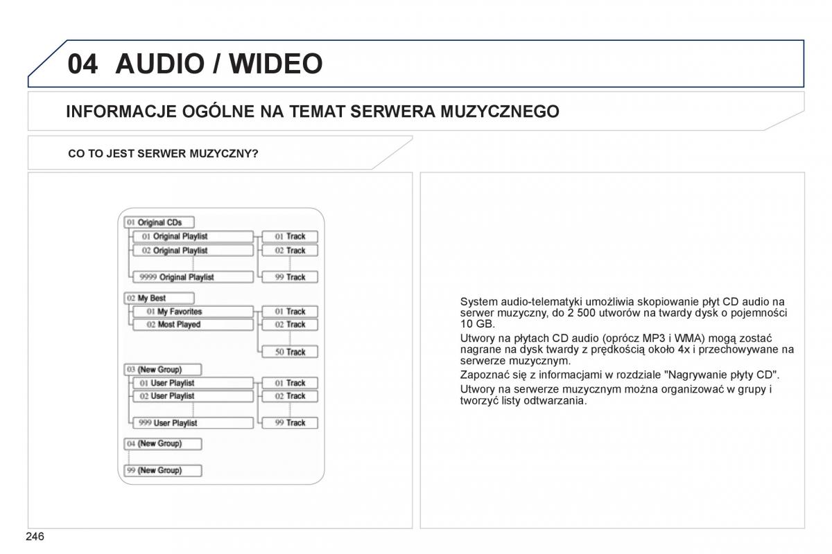 Peugeot 4008 instrukcja obslugi / page 248