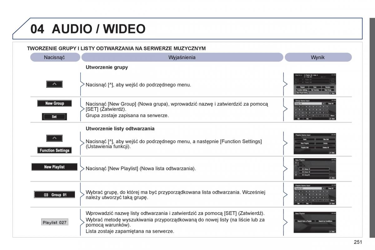 Peugeot 4008 instrukcja obslugi / page 253