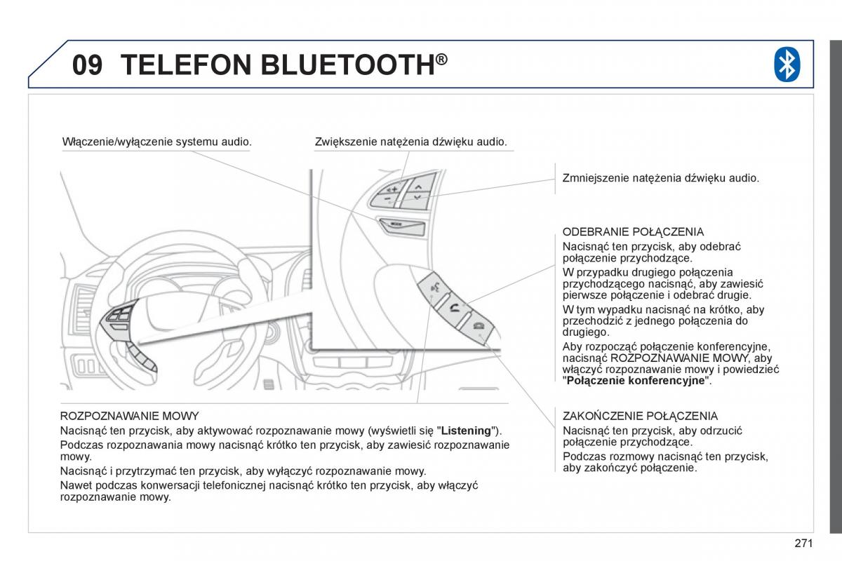 Peugeot 4008 instrukcja obslugi / page 273