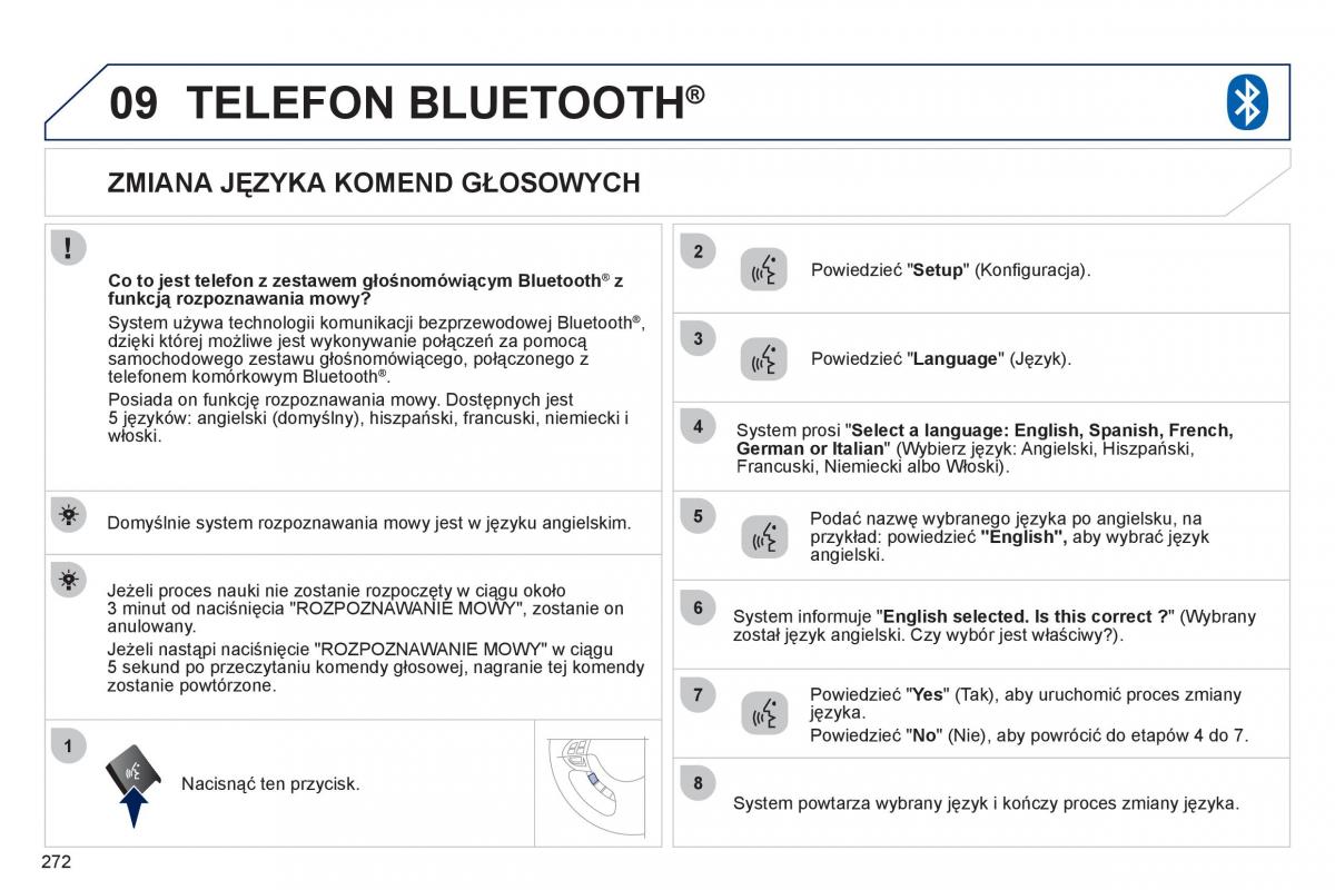 Peugeot 4008 instrukcja obslugi / page 274