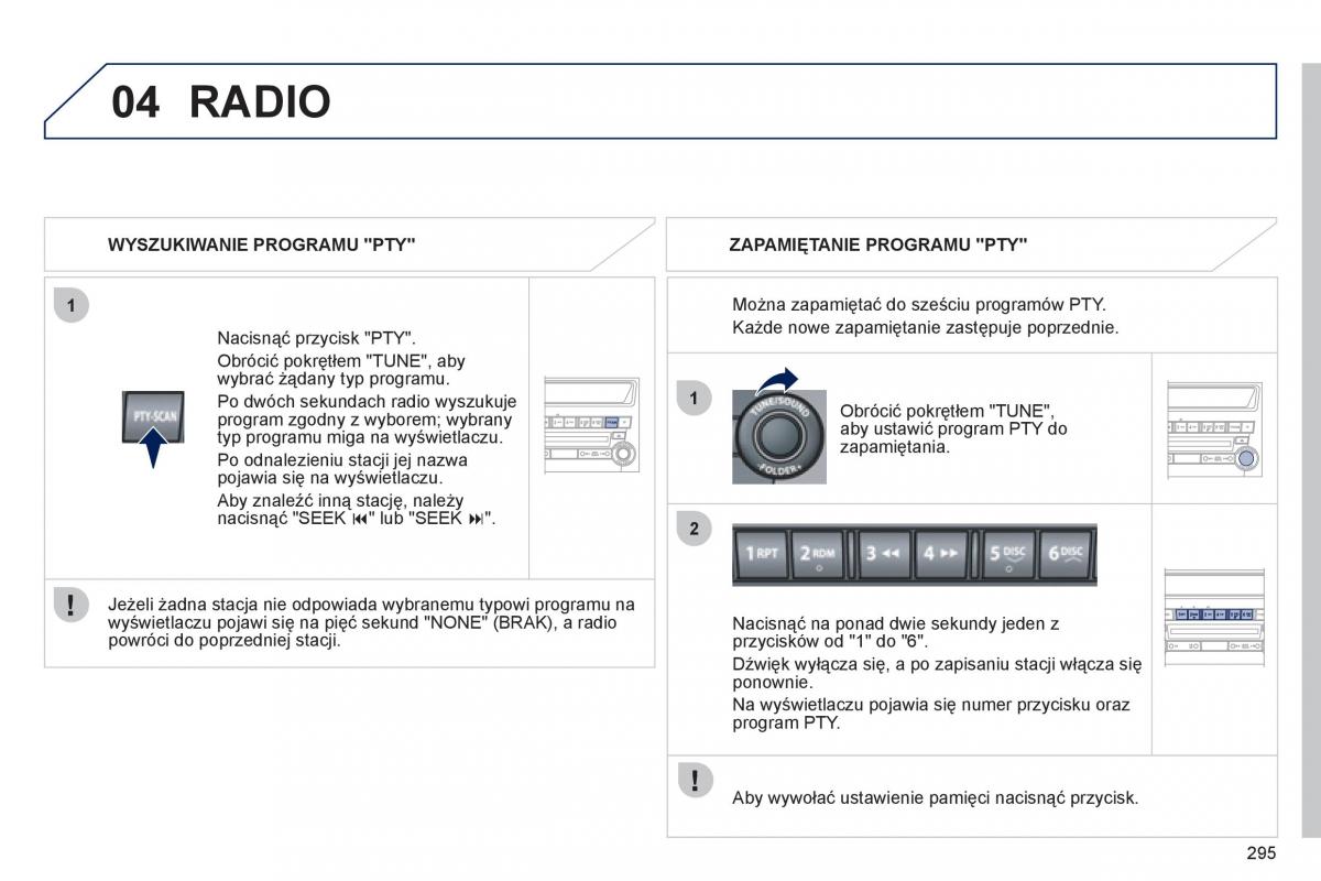 Peugeot 4008 instrukcja obslugi / page 297